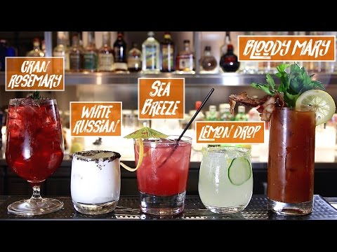 How to Make 5 Easy Cocktails On a Budget