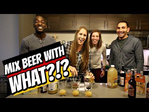 Americans Try 8 German Beer Cocktails!
