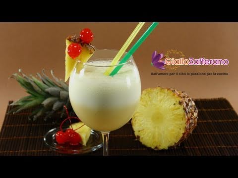 Pina colada - cocktail recipe