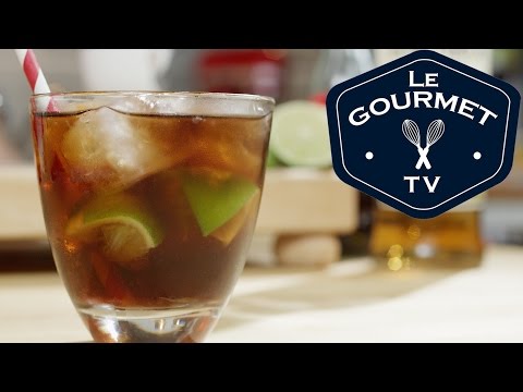 Cuba Libre Cocktail Recipe - LeGourmetTV || Glen & Friends Cooking