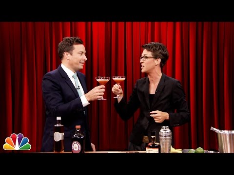 Mixing Cocktails with Rachel Maddow