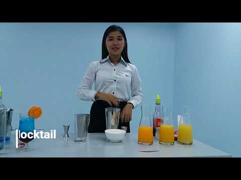 Flaring and Mixing of Cocktail  Mocktail