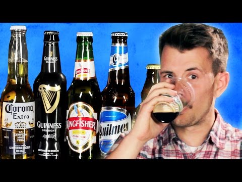 People Try Popular Beer From Around The World