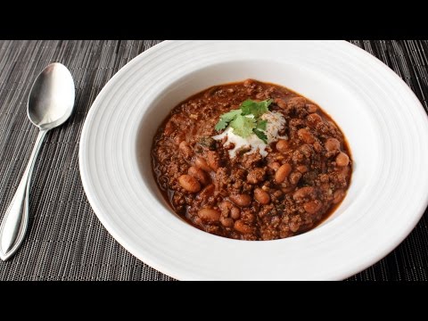 Beef, Bean & Beer Chili Recipe - How to Make Beef & Beer Chili