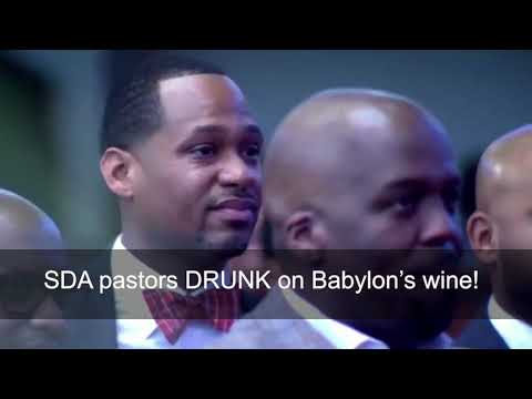 SDA Pastors Drinking & Serving Babylonian Wine! Where did Adventist pastors get "whooping" from?