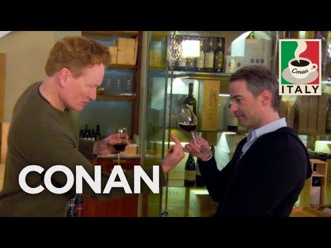 Conan & Jordan Schlansky's Italian Wine Tasting  - CONAN on TBS