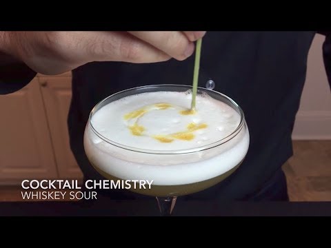 Basic Cocktails - How To Make The Whiskey Sour (Reverse Dry Shake)