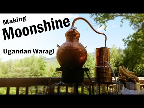 Banana Brandy - Making Ugandan Waragi (Moonshine)