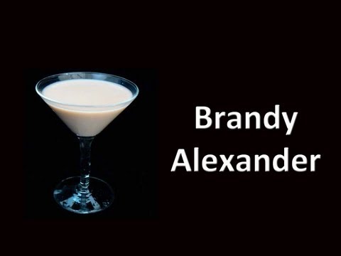 Brandy Alexander Cocktail Drink Recipe