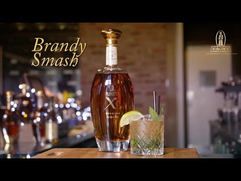 How to make a simple Brandy Smash - St Agnes Brandy Cocktail Recipes