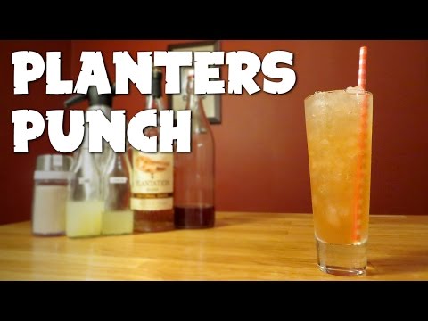 Planters Punch - the Classic Dark Rum Cocktail (Trader Vic's Recipe)