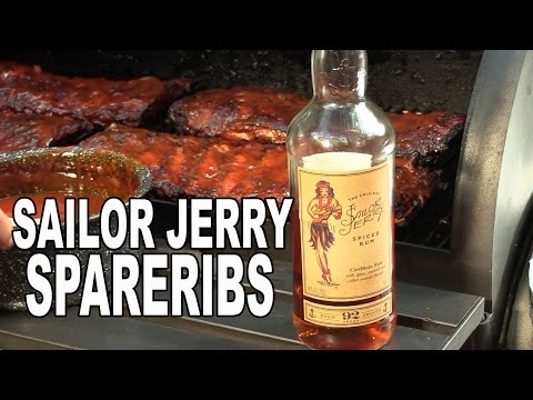 Sailor Jerry Spiced Rum Spareribs recipe