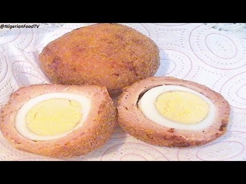 How To Make Nigerian Scotch Eggs | Nigerian Snacks recipes