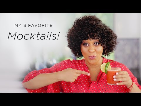 Tia Mowry's 3 Refreshing Mocktail Drink Recipes | Quick Fix