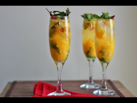 Spicy Mango Delight | Spicy Mango Mocktail | Spicy Mocktail | Summer Drink