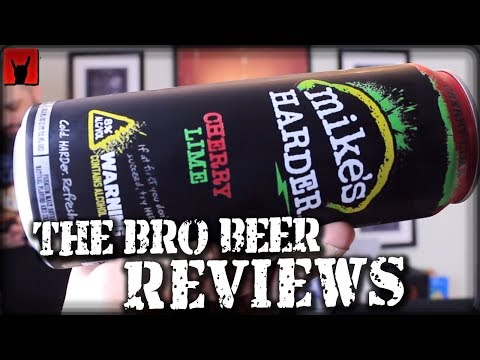 Mikes Harder Cherry Lime 8% abv - The Bro Beer Reviews