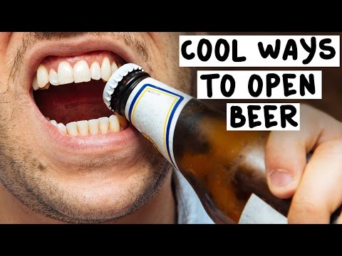 7 Cool Ways to Open Beer - Tipsy Bartender