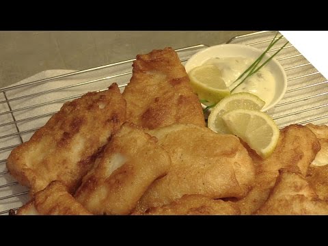 Simple Homemade Beer Batter Fish Recipe - Perfect for Fish and Chips - Thin, Crispy, Batter