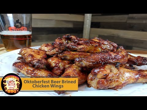 Oktoberfest Beer Brined Chicken Wing Recipe