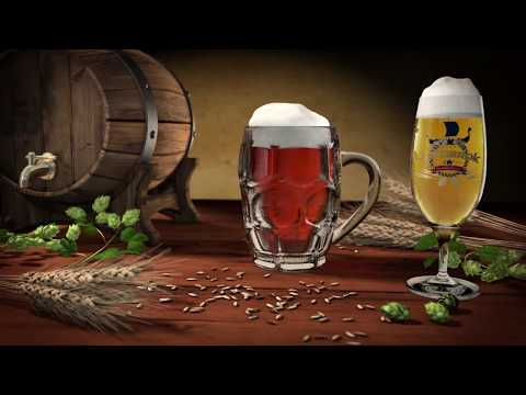 Beer Brewing Process - 3D Animation "The art of brewing"
