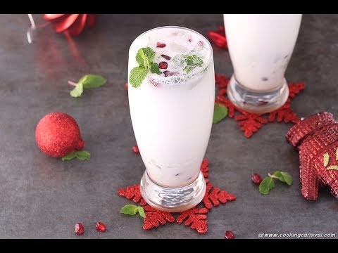 Christmas Mojito / Coconut Mojito | Easy 2 minute Non-alcoholic party drink