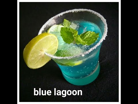 Virgin Blue lagoon/mocktail/refreshing drink