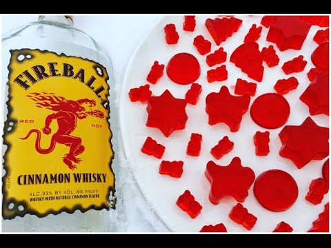 How to Make Fireball Cinnamon Whiskey Gummies