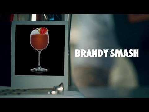 BRANDY SMASH DRINK RECIPE - HOW TO MIX