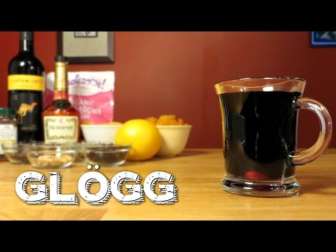 Glögg - How to Make Swedish Mulled Wine with Red Wine, Brandy & Spices