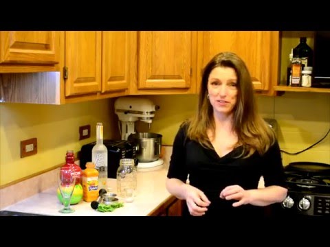 Mango Vodka Fruit Punch Cocktail Recipe