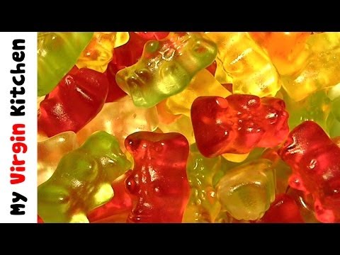 HOW TO MAKE GUMMY BEARS - sour, standard & vodka flavour recipe