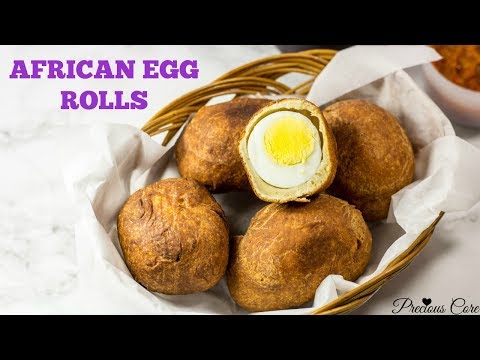 African Egg Roll - African Scotch Egg - Precious Kitchen - Episode 32