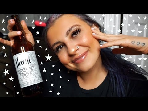 DRINKING WINE AND DOING MY EVERYDAY MAKEUP ROUTINE