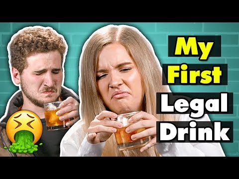 21 Year Olds Try Drinks For The First Time | People Vs. Food
