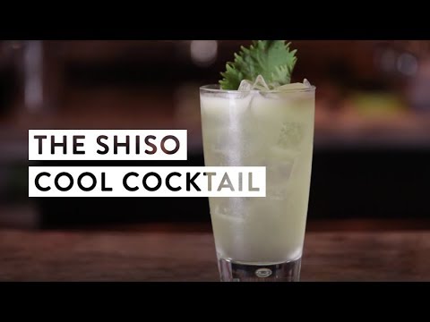 Shiso Cocktail Recipe | goop